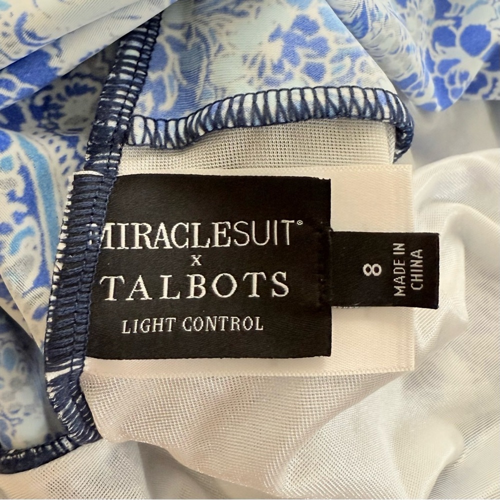 Miraclesuit x Talbots‎ Sanibel Medallion Tapestry Tankini and Skirt Swim Set - Picture 14 of 16